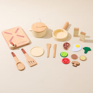 Drewniany Zestaw Kuchenny Lawade – Akcesoria Małego Szefa Kuchni